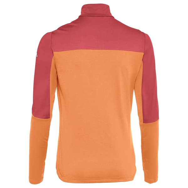 Vaude Half Zip Pitkähihainen T-paita Livigno Ii Oranssi 40 Nainen