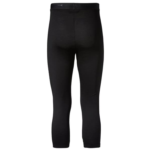 Vaude Monviso Wool 3/4 Leggingsit Musta 50 Mies