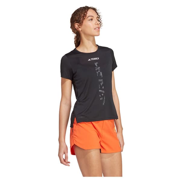 Adidas Kortærmet T-shirt Agr Sort S Kvinde