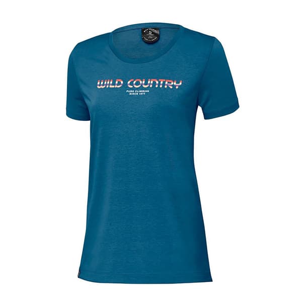 Wildcountry Lyhythihainen T-paita Stamina Sininen M Nainen