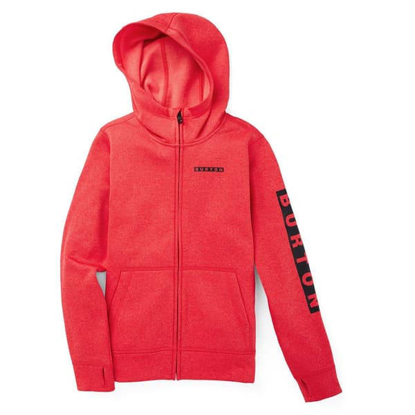 Burton Sweatshirt Med Full Dragkedja Oak Röd 14-16 Years Pojke