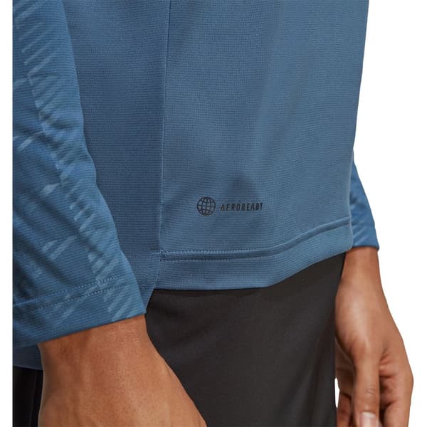 Adidas Langærmet T-shirt Mt Blå L Mand