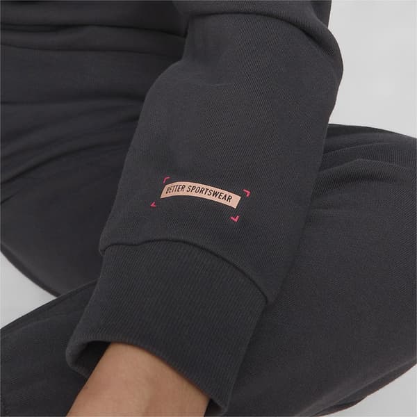 Puma Tröja Better Crew Fl Svart S Kvinna