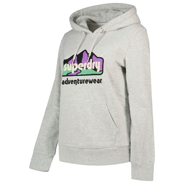Superdry Luvtröja Vintage 90s Terrain Grå S Kvinna