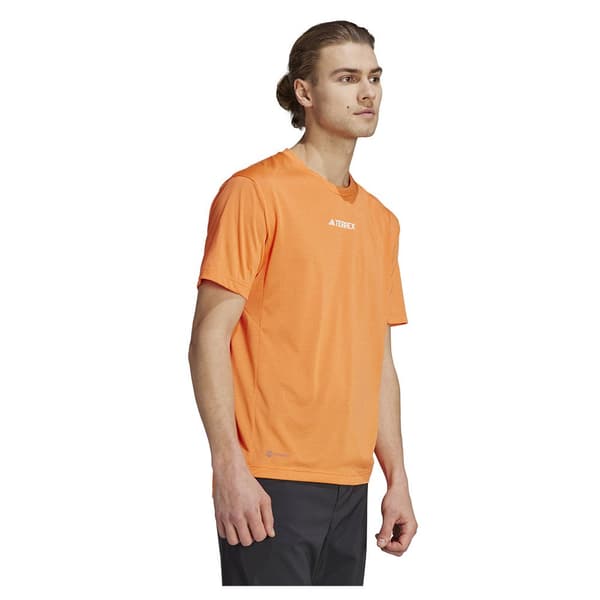 Adidas Kortärmad T-shirt Terrex Multi Orange M Man