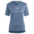 Miniatyrbild 3 av 7: Adidas Kortärmad T-shirt Terrex Multi Blå S Kvinna