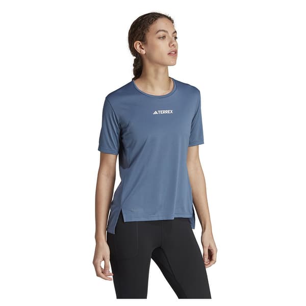 Adidas Kortärmad T-shirt Terrex Multi Blå S Kvinna