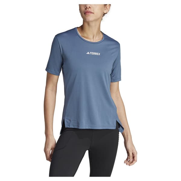 Adidas Kortärmad T-shirt Terrex Multi Blå S Kvinna