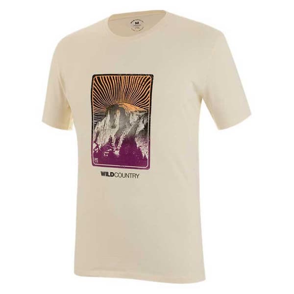 Wildcountry Kortärmad T-shirt Flow Beige M Man