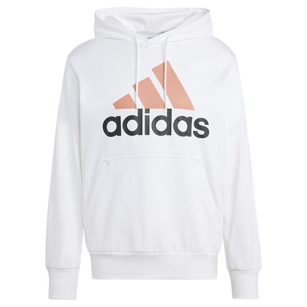 Adidas Luvtröja Essentials Logo Vit XS / Regular Man