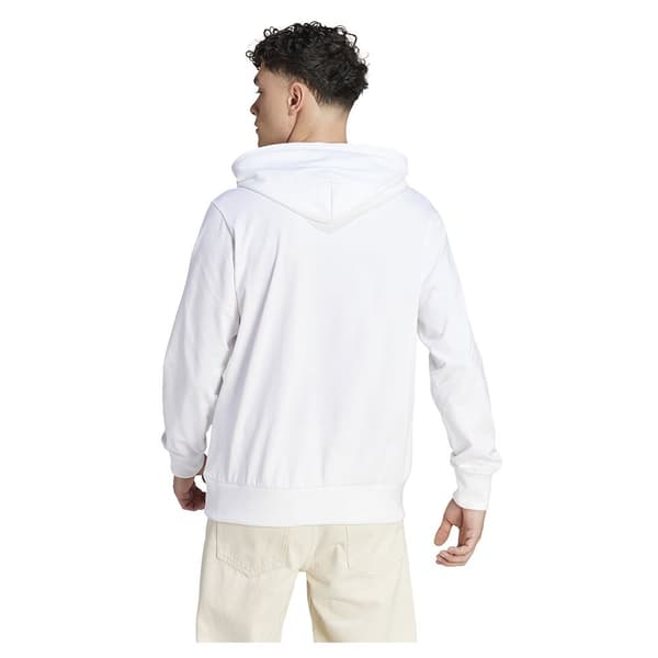 Adidas Luvtröja Essentials Logo Vit XS / Regular Man