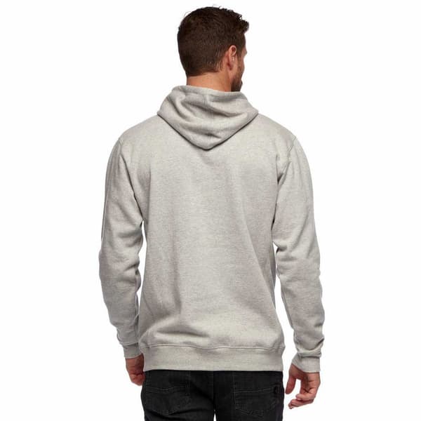 Black Diamond Huppari Stacked Logo Harmaa S Mies