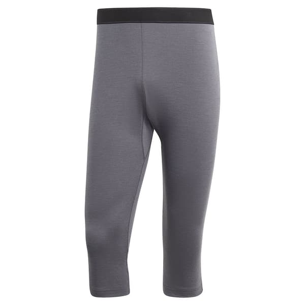 Adidas Strumpbyxor Xperior Merino 260 Baselayer 3/4 Grå S Man