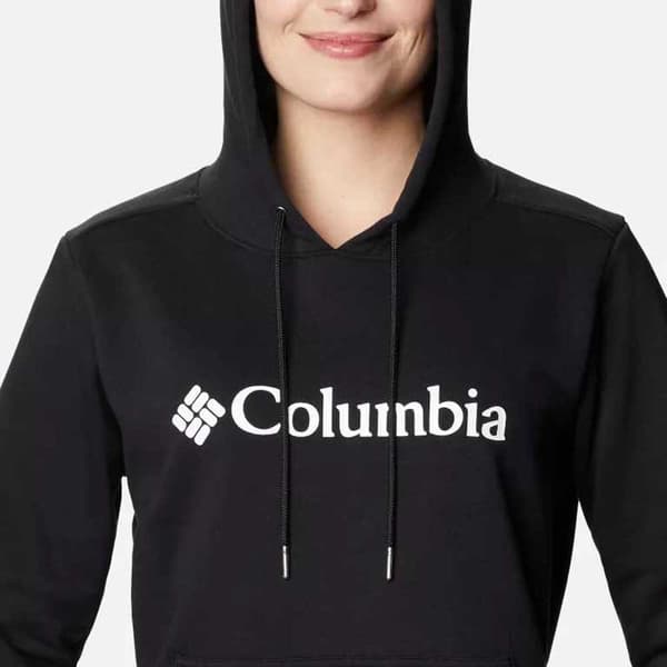 Columbia Hættetrøje Logo Sort S Kvinde
