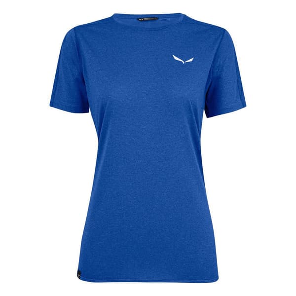 Salewa Kortärmad T-shirt Pedroc Hybrid 3 Dryton Blå L Kvinna