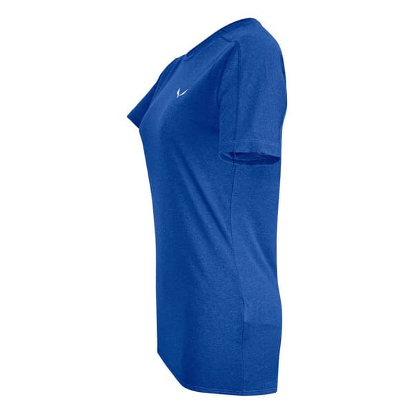 Salewa Kortärmad T-shirt Pedroc Hybrid 3 Dryton Blå L Kvinna