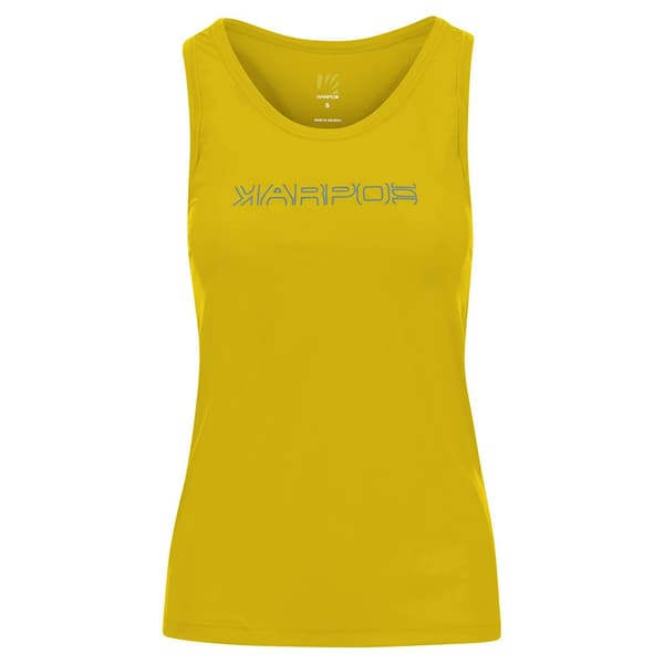 Karpos Ärmlös T-shirt Quick Gul M Kvinna