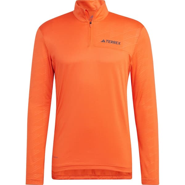 Adidas Langærmet T-shirt Mt Orange XL Mand