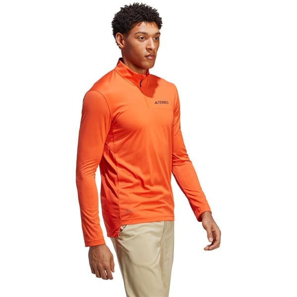 Adidas Langærmet T-shirt Mt Orange XL Mand