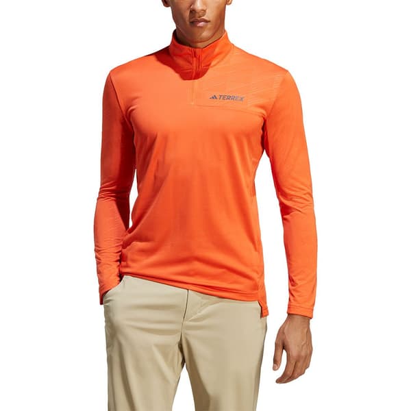 Adidas Langærmet T-shirt Mt Orange XL Mand