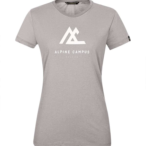Salewa Kortærmet T-shirt Frames Grå XS Kvinde