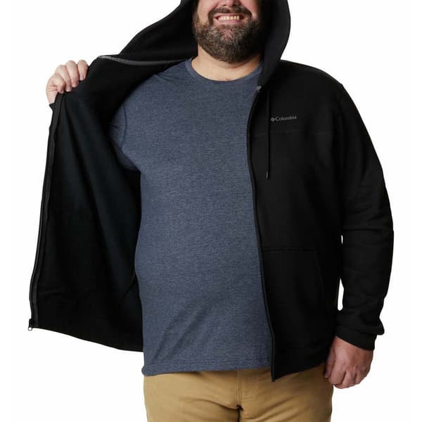 Columbia Sweatshirt Med Full Dragkedja Logo Svart 2X Man