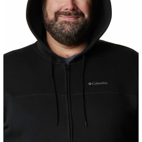 Columbia Sweatshirt Med Full Dragkedja Logo Svart 2X Man