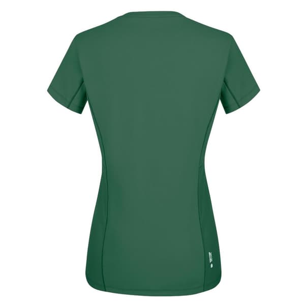 Salewa Kortärmad T-shirt Sporty Graphic Dryton Grönt XS Kvinna