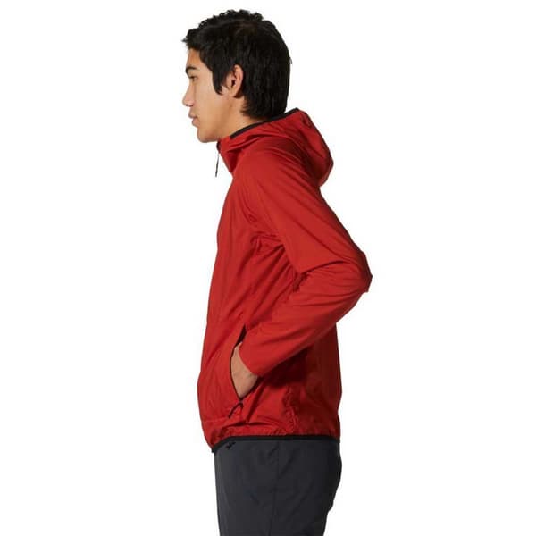 Mountain Hardwear Hættetrøje New Kor Airshell Rød S Mand