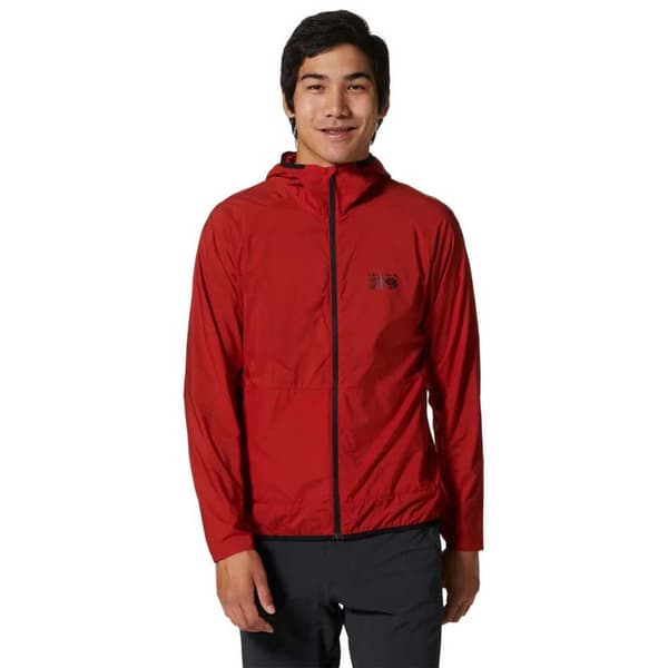 Mountain Hardwear Hættetrøje New Kor Airshell Rød S Mand