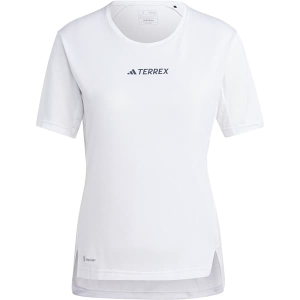 Adidas Kortärmad T-shirt Mt Vit L Kvinna
