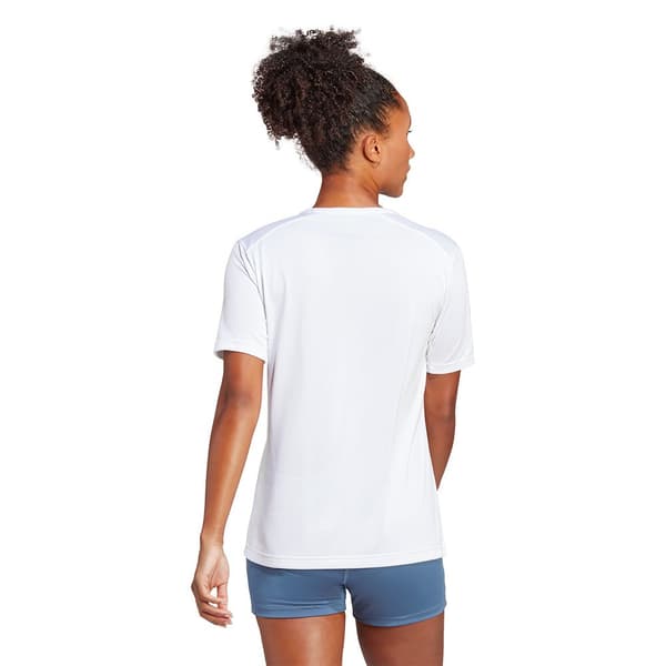 Adidas Kortärmad T-shirt Mt Vit L Kvinna