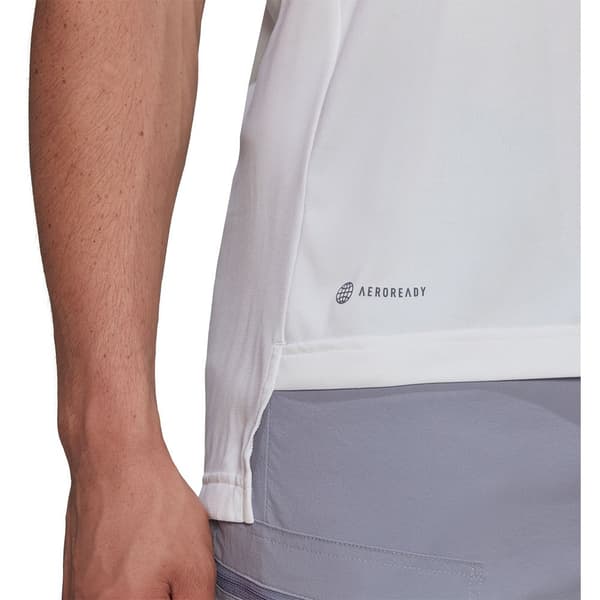 Adidas Kortärmad T-shirt Mt Vit XL Man