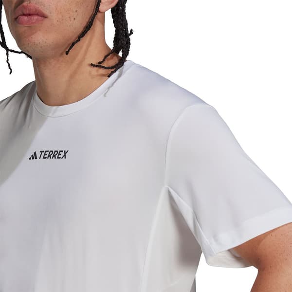 Adidas Kortärmad T-shirt Mt Vit XL Man