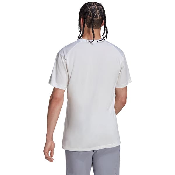 Adidas Kortärmad T-shirt Mt Vit XL Man