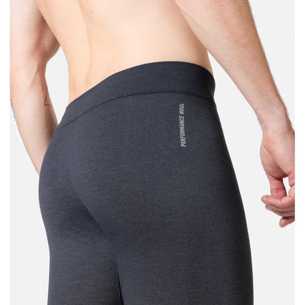 Odlo Leggings Kinship Pw 200 Blå M Mand