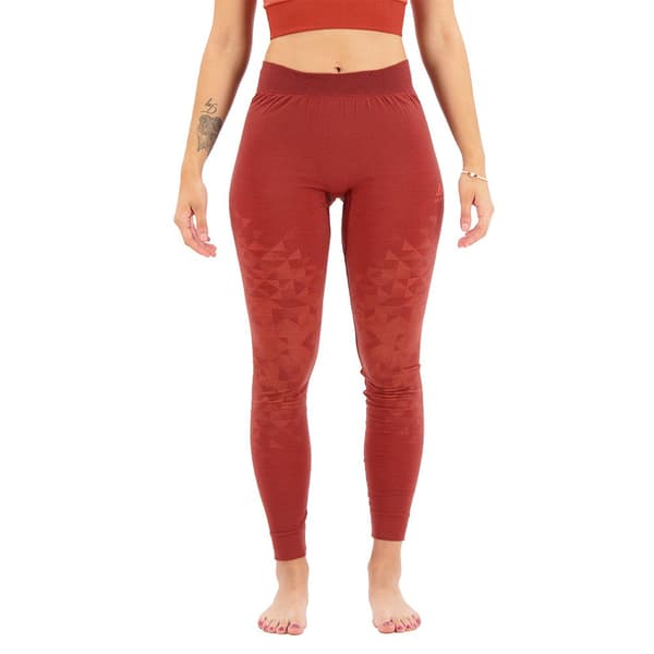 Odlo Leggings Kinship Pw 200 Rød S Kvinde