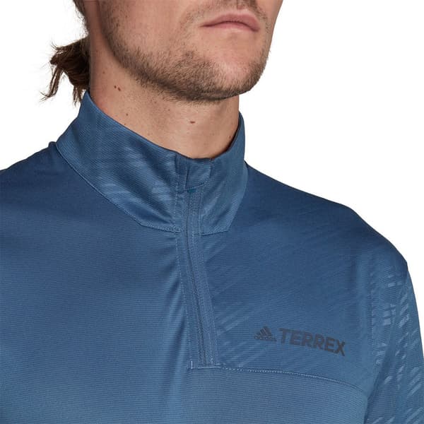 Adidas Langærmet T-shirt Terrex Multi Blå S Mand