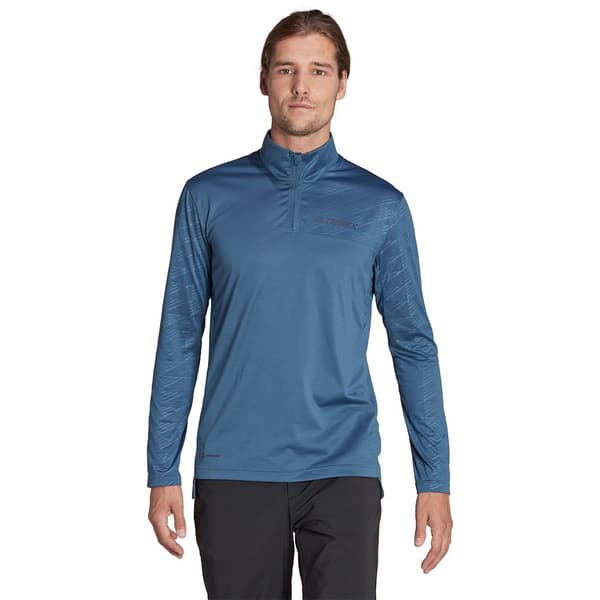 Adidas Langærmet T-shirt Terrex Multi Blå S Mand
