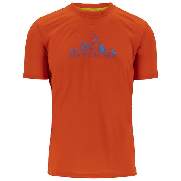 Karpos Kortärmad T-shirt Loma Orange L Man