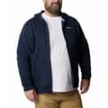 Miniatyrbillede 5 af 6: Columbia Sweatshirt Med Fuld Lynlås Logo Blå 3X Mand