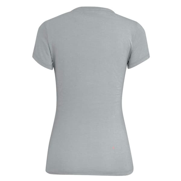 Salewa Kortärmad T-shirt Lines Graphic Grå XS Kvinna