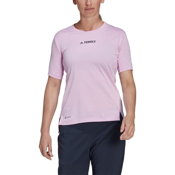 Adidas Kortärmad T-shirt Terrex Multi Lila M Kvinna