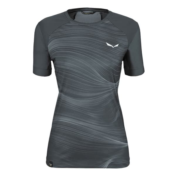 Salewa Kortärmad T-shirt Seceda Dryton Grå S Kvinna