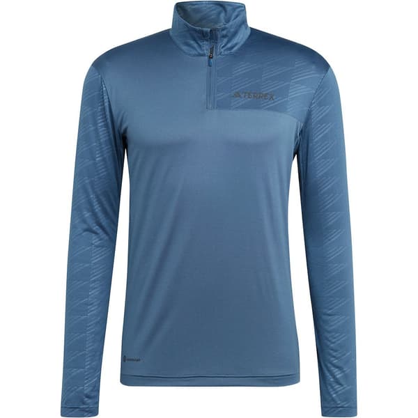 Adidas Langærmet T-shirt Mt Blå 2XL Mand