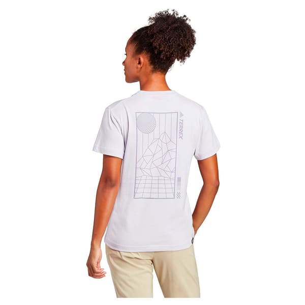 Adidas Kortærmet T-shirt Tx Moun Fu Hvid M Kvinde