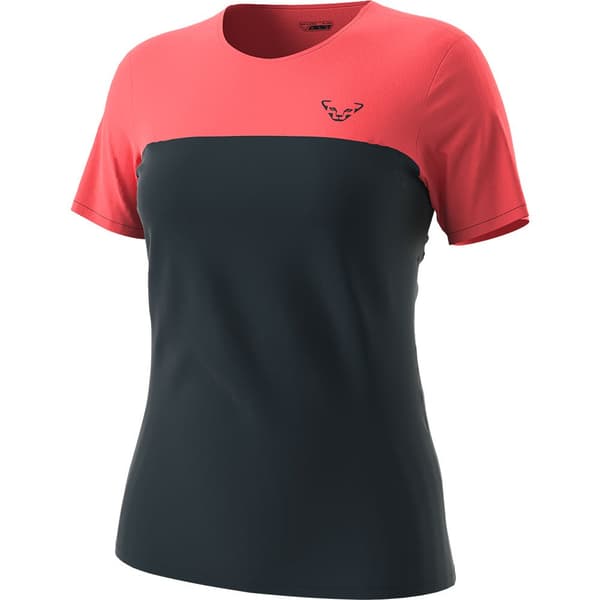 Dynafit Kortærmet T-shirt Traverse S-tech Rød,Sort M-L Kvinde