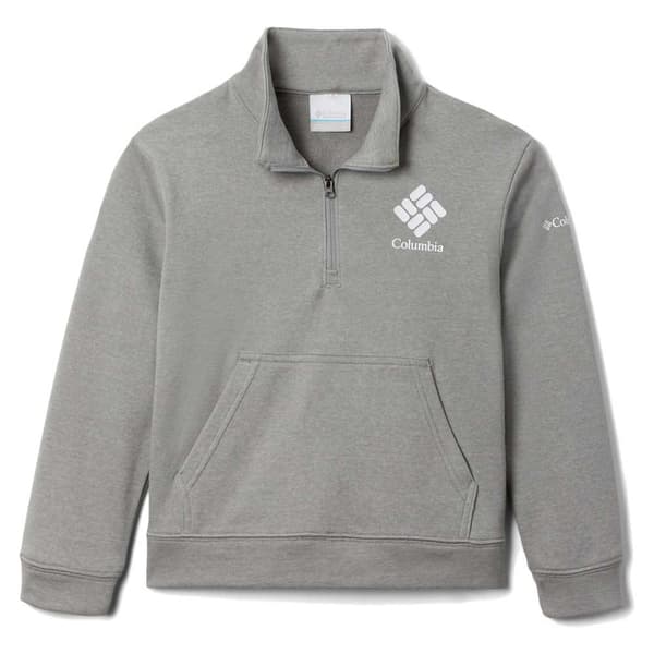 Columbia Halv Lynlå Sweatshirt Trek™ French Terry Grå 14-16 Years Dreng