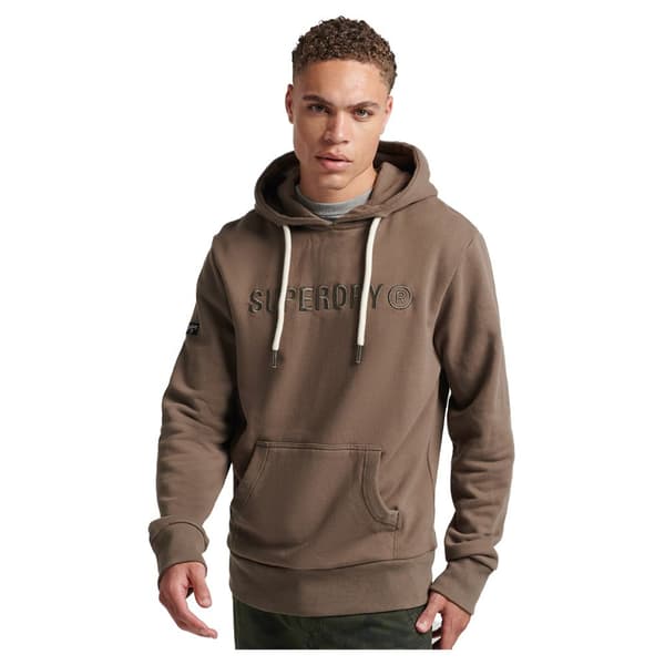 Superdry Luvtröja Vintage Corp Logo Work Grönt S Man