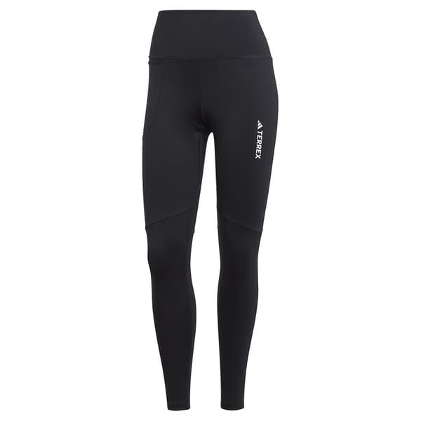 Adidas Leggings Organiser Multi Brushed Sort S Kvinde